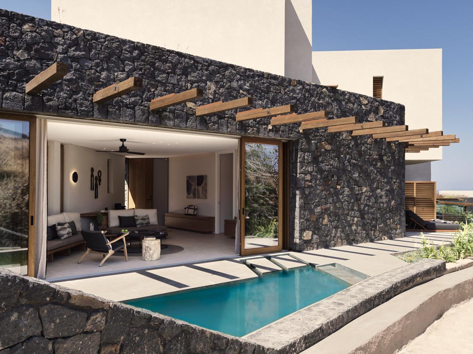 Magma Resort Santorini, In The Unbound Collection By Hyatt Vourvoúlos Exterior foto